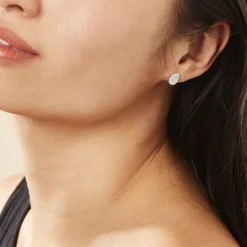 Histoire d'Or Boucles D'oreilles Puces Argent Blanc Tricoria Oxydes De Zirconium* Boucles D'Oreilles|Boucles D'Oreilles Fantaisie