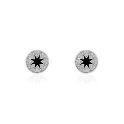 Histoire d'Or Boucles D'oreilles Puces Argent Blanc Winston Oxydes De Zirconium* Boucles D'Oreilles|Boucles D'Oreilles Fantaisie