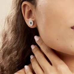 Histoire d'Or Boucles D'oreilles Puces Argent Blanc Winston Oxydes De Zirconium* Boucles D'Oreilles|Boucles D'Oreilles Fantaisie