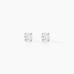 Hot Histoire d'Or Boucles D'oreilles Puces Aphrodite or blanc diamant