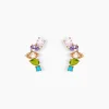 Histoire d'Or Boucles D'oreilles Puces Archelaus Or Jaune Oxyde De Zirconium* Boucles D'Oreilles|Clous D'Oreilles