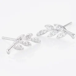 Histoire d'Or Boucles D'oreilles Puces Alma Argent Blanc Oxyde De Zirconium* Boucles D'Oreilles|Boucles D'Oreilles Fantaisie