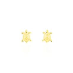 Histoire d'Or Boucles D'oreilles Puces Almahae Tortue Or Jaune* Boucles D'Oreilles|Clous D'Oreilles