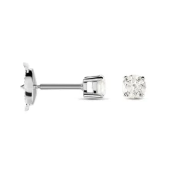 Best Histoire d'Or Boucles D'oreilles Puces Aphrodite platine blanc diamant