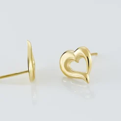 Histoire d'Or Boucles D'oreilles Puces Anne-maudae Coeurs Or Jaune* Boucles D'Oreilles|Clous D'Oreilles