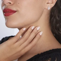 Histoire d'Or Boucles D'oreilles Puces Argent Blanc Florencio Oxydes De Zirconium* Boucles D'Oreilles|Boucles D'Oreilles Fantaisie