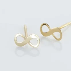 Histoire d'Or Boucles D'oreilles Puces Annie-francoise Infini Or Jaune* Boucles D'Oreilles|Clous D'Oreilles