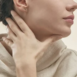 Histoire d'Or Boucles D'oreilles Puces Annie-francoise Infini Or Jaune* Boucles D'Oreilles|Clous D'Oreilles