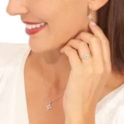 Histoire d'Or Boucles D'oreilles Puces Anea Or Blanc Diamant* Boucles D'Oreilles|Boucles D'Oreilles Pendantes