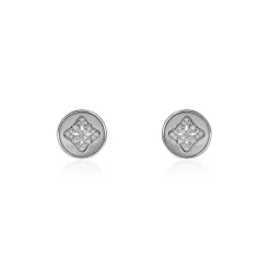 Histoire d'Or Boucles D'oreilles Puces Alexine Argent Blanc Oxyde De Zirconium* Boucles D'Oreilles|Boucles D'Oreilles Fantaisie