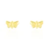 Histoire d'Or Boucles D'oreilles Puces Bartholomee Papillon Or Jaune* Boucles D'Oreilles|Clous D'Oreilles