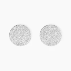 Clearance Histoire d'Or Boucles D'oreilles Puces Blanka argent blanc