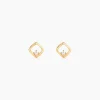 Histoire d'Or Boucles D'Oreilles Puces Brent Or Jaune Oxyde De Zirconium* Boucles D'Oreilles|Clous D'Oreilles