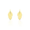 Hot Histoire d'Or Boucles D'oreilles Puces Bartolomea Feuilles Or Jaune