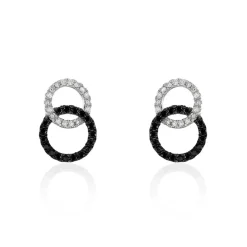 Histoire d'Or Boucles D'oreilles Puces Bella Or Blanc Diamant* Boucles D'Oreilles|Clous D'Oreilles