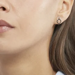 Histoire d'Or Boucles D'oreilles Puces Bella Or Blanc Diamant* Boucles D'Oreilles|Clous D'Oreilles