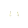 Histoire d'Or Boucles D'oreilles Puces Beryl Virgule Or Jaune Oxyde De Zirconium* Boucles D'Oreilles|Clous D'Oreilles