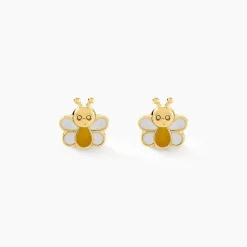 Sale Histoire d'Or Boucles D'oreilles Puces Buz Or Jaune