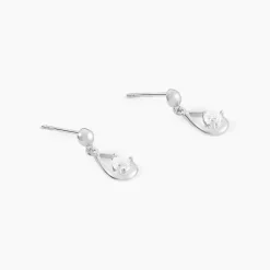 Histoire d'Or Boucles D'oreilles Puces Bethilda Argent Blanc Oxyde De Zirconium* Boucles D'Oreilles|Boucles D'Oreilles Fantaisie