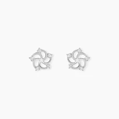 Histoire d'Or Boucles D'oreilles Puces Clarance Argent Blanc Oxyde De Zirconium* Boucles D'Oreilles|Boucles D'Oreilles Fantaisie