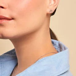 Histoire d'Or Boucles D'oreilles Puces Clarance Argent Blanc Oxyde De Zirconium* Boucles D'Oreilles|Boucles D'Oreilles Fantaisie