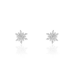 Histoire d'Or Boucles D'oreilles Puces Cyriac Argent Blanc Oxyde De Zirconium* Boucles D'Oreilles|Boucles D'Oreilles Fantaisie