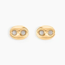 Histoire d'Or Boucles D'oreilles Puces Cara Grain De Cafe Or Jaune* Boucles D'Oreilles|Clous D'Oreilles