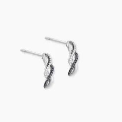 Best Histoire d'Or Boucles D'oreilles Puces Callune Or Blanc Diamant