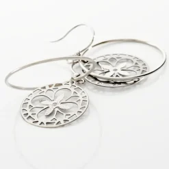 Histoire d'Or Boucles D'oreilles Puces Claudio Or Blanc* Boucles D'Oreilles|Boucles D'Oreilles Pendantes