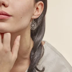 Histoire d'Or Boucles D'oreilles Puces Claudio Or Blanc* Boucles D'Oreilles|Boucles D'Oreilles Pendantes