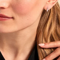 Histoire d'Or Boucles D'oreilles Puces Chadia Argent Blanc Oxyde De Zirconium* Boucles D'Oreilles|Boucles D'Oreilles Fantaisie