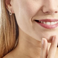 Histoire d'Or Boucles D'oreilles Puces Chrystalise Or Jaune Diamant* Boucles D'Oreilles|Clous D'Oreilles