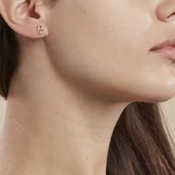 Histoire d'Or Boucles D'oreilles Puces Cara Or Jaune* Boucles D'Oreilles|Clous D'Oreilles