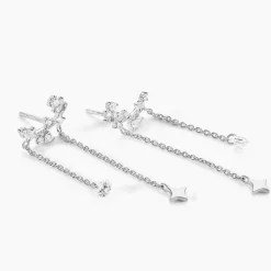 Histoire d'Or Boucles D'oreilles Puces Claodia Argent Blanc Oxyde De Zirconium* Boucles D'Oreilles|Boucles D'Oreilles Fantaisie