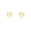 Histoire d'Or Boucles D'oreilles Puces Daria Coeur Plein Or Jaune Oxyde De Zirconium* Boucles D'Oreilles|Clous D'Oreilles