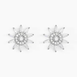 Histoire d'Or Boucles D'oreilles Puces Daisy Argent Blanc Oxyde De Zirconium* Boucles D'Oreilles|Boucles D'Oreilles Fantaisie