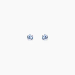 Histoire d'Or Boucles D'oreilles Puces Daria Or Blanc Oxyde De Zirconium* Boucles D'Oreilles|Clous D'Oreilles