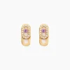 Histoire d'Or Boucles D'oreilles Puces Deonne Or Jaune Améthyste Oxyde De Zirconium* Boucles D'Oreilles|Clous D'Oreilles