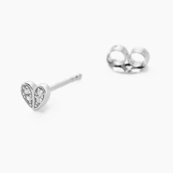 Histoire d'Or Boucles D'oreilles Puces Declaration Argent Blanc Oxyde De Zirconium* Boucles D'Oreilles|Boucles D'Oreilles Fantaisie