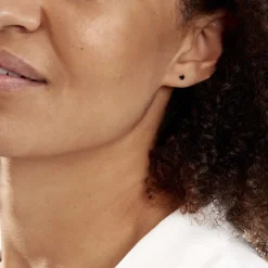 Histoire d'Or Boucles D'oreilles Puces Daria Or Blanc Oxyde De Zirconium* Boucles D'Oreilles|Clous D'Oreilles