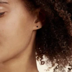 Histoire d'Or Boucles D'oreilles Puces Daria Or Blanc Oxyde De Zirconium* Boucles D'Oreilles|Clous D'Oreilles