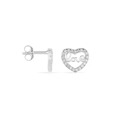 Histoire d'Or Boucles D'oreilles Puces Delicata Argent Blanc Oxyde De Zirconium* Boucles D'Oreilles|Boucles D'Oreilles Fantaisie