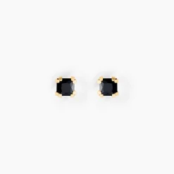 Histoire d'Or Boucles D'oreilles Puces Doreen Carre Or Jaune Oxyde De Zirconium* Boucles D'Oreilles|Clous D'Oreilles