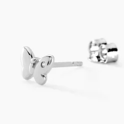Discount Histoire d'Or Boucles D'oreilles Puces Diep Argent Blanc Oxyde De Zirconium