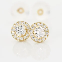 Histoire d'Or Boucles D'oreilles Puces Edmee Or Jaune Oxyde De Zirconium* Boucles D'Oreilles|Clous D'Oreilles