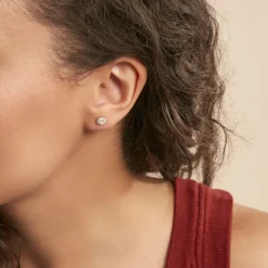 Histoire d'Or Boucles D'oreilles Puces Edmee Or Jaune Oxyde De Zirconium* Boucles D'Oreilles|Clous D'Oreilles