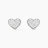 Histoire d'Or Boucles D'oreilles Puces Esperanza Argent Blanc Oxyde De Zirconium* Boucles D'Oreilles|Boucles D'Oreilles Fantaisie