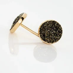 Best Histoire d'Or Boucles D'oreilles Puces Eryne Or Jaune