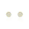 Histoire d'Or Boucles D'oreilles Puces Eleanor Fleur Or Jaune Oxyde De Zirconium* Boucles D'Oreilles|Clous D'Oreilles