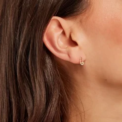 Histoire d'Or Boucles D'oreilles Puces Epiktetos Or Jaune Oxyde De Zirconium* Boucles D'Oreilles|Clous D'Oreilles